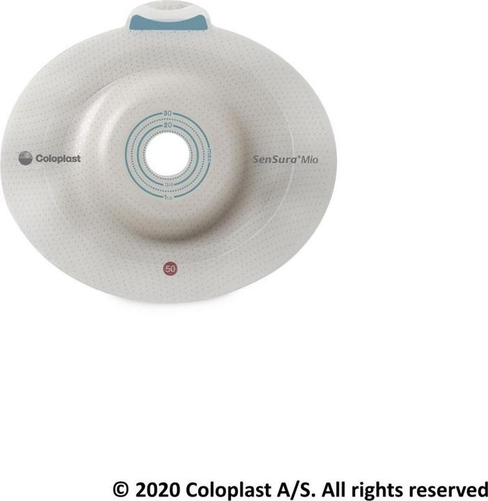 Coloplast Mio Click Basisplatten cvx light 15-30 (5 Stück, 1627.92 ml, 171 g)