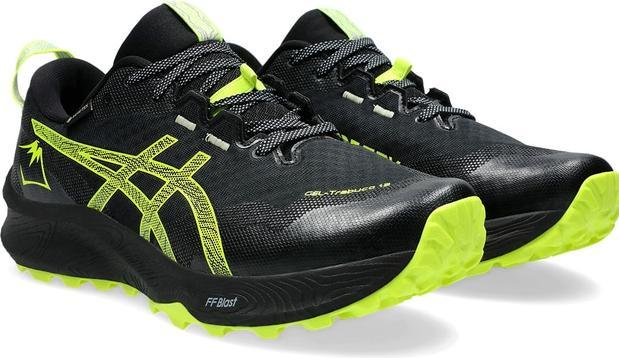 Actual product image ASICS Performance Asics GEL-Trabuco 12 GTX Laufschuhe Black / Safety Yellow Herren (42)