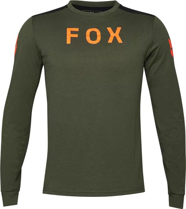 Actual product image Fox Jersey 24 Ranger Dr Ls Aviation Drk (M)