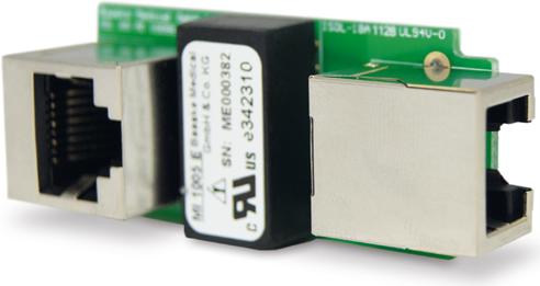 Produktbild Baaske 2006633 - 10/100/1000Base-T(X) - Schwarz - Grün - Edelstahl - IEC 60601-1 (3rd E