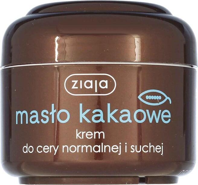 Actual product image Ziaja Cocoa Butter Cream Improving Colour Scores Score Normal And Dry 50Ml (Body cream, 50 ml)