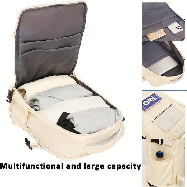 Actual product image Only-Bags.Store Vielseitiger Reiserucksack mit Schuhfach - stylisches und strapazierfähiges Nylon, verstellbare