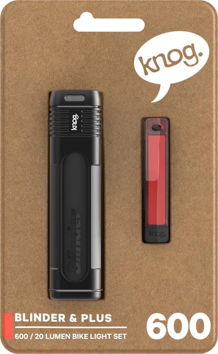 Produktbild knog. Blinder 600 & Plus Rear (600 lm, 20 lm)