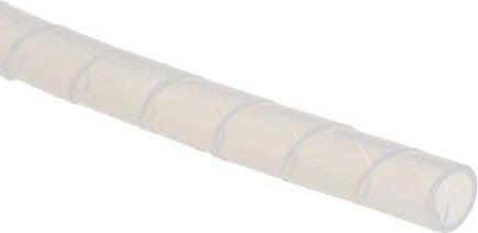 Actual product image HellermannTyton Natural PTFE spiral wrapping, 9mm id (Cable spiral hose, 26.10 cm)