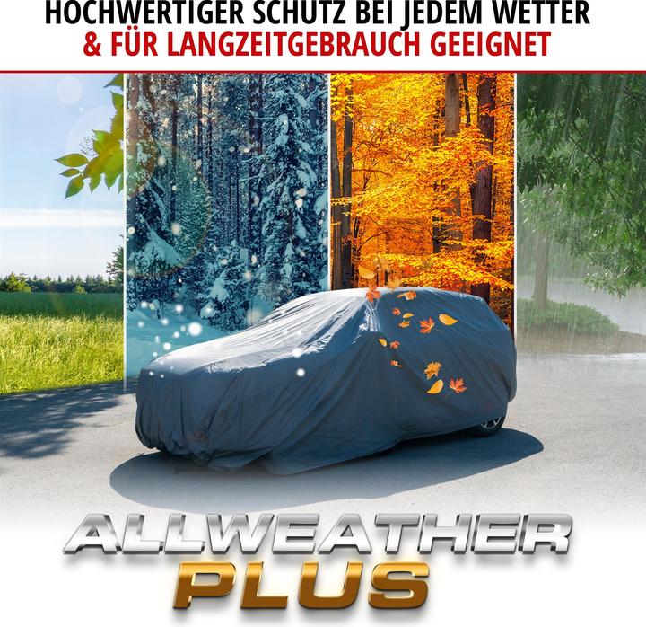 Produktbild Walser Autoplane All Weather Plus, PKW-Abdeckplane SUV Gröe XL grau