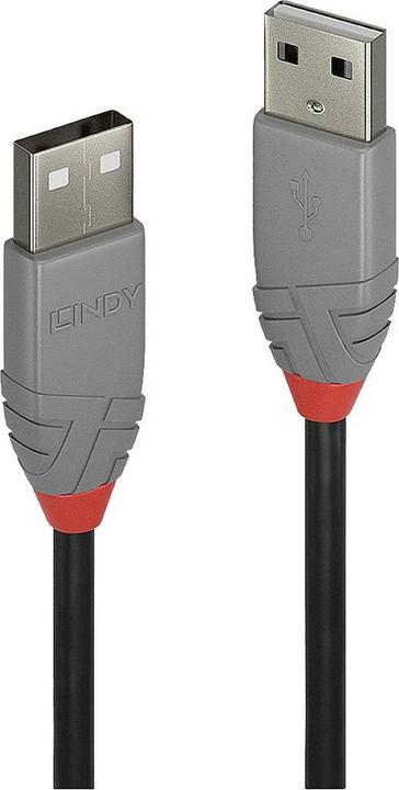 Image du produit Lindy USB/A-USB/A M-M (5 m, USB 2.0)