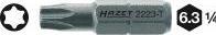 Actual product image HAZET Bit 2223-T30 ∙ Hexagon, solid 6.3 (1/4 inches) ∙ Inside TORX profile ∙ T30 (T 30)