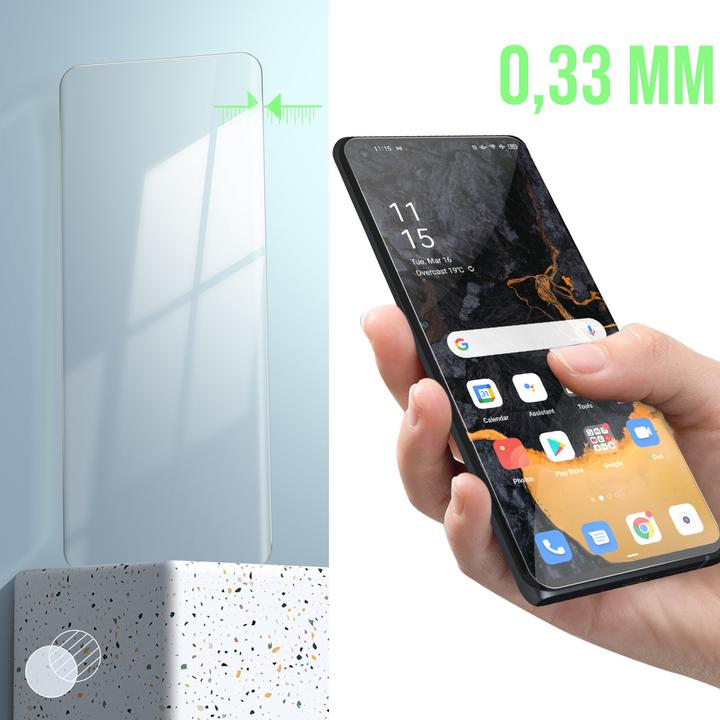 Produktbild Avizar 9H Härtegrad Glas-Displayschutzfolie (1 Stück, Oneplus 8)