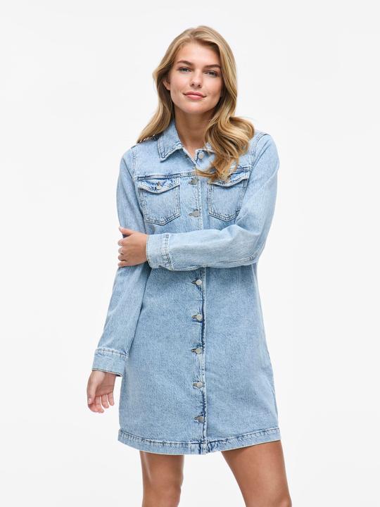Actual product image Vila VIJAF Kurzes Jeanskleid (36)