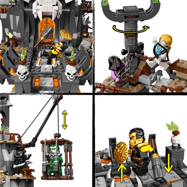 Produktbild LEGO Verlies des Totenkopfmagiers (71722, LEGO Ninjago)