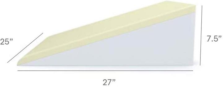 Image du produit Milliard Coussin cunéiforme orthopédique (68.5 x 63.5 x 19 cm)