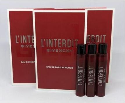 Actual product image Givenchy L'Interdit Rouge EDP Ladies Eau De Parfum Travel Size (Eau de parfum)