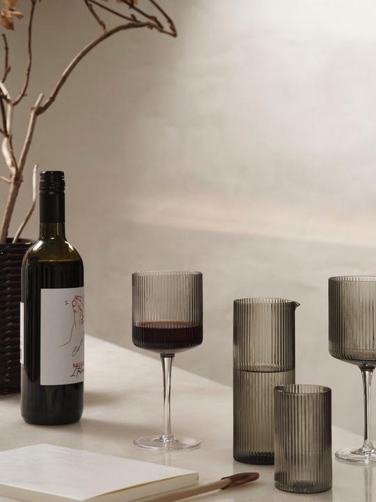 Actual product image Ferm Living Ripple (325 cl, 2 Glasses, White wine glasses)
