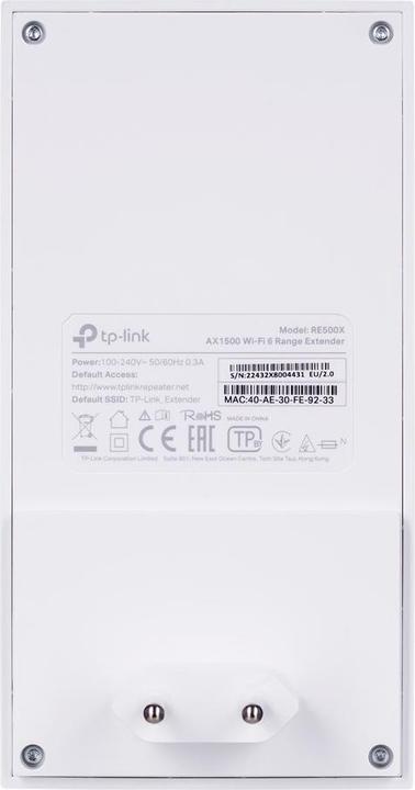 Image du produit TP-Link RE500X (1200 Mbit/s, 300 Mbit/s)