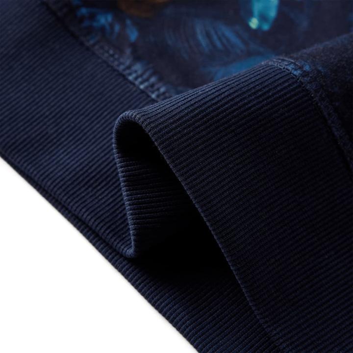 Immagine prodotto VidaXL Felpa da bambino blu navy 116,Materiale: 95% cotone. 5 (116)