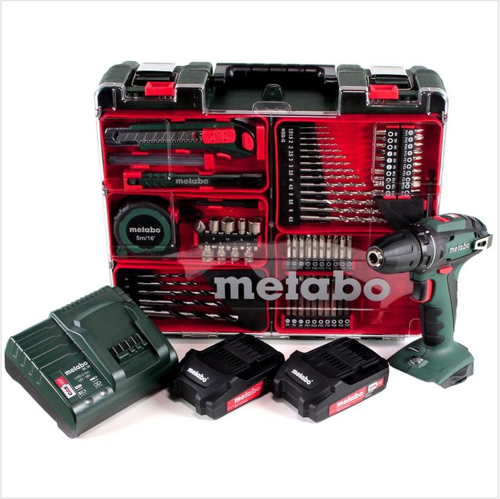 Metabo BS 18 Set (Akkubetrieb)
