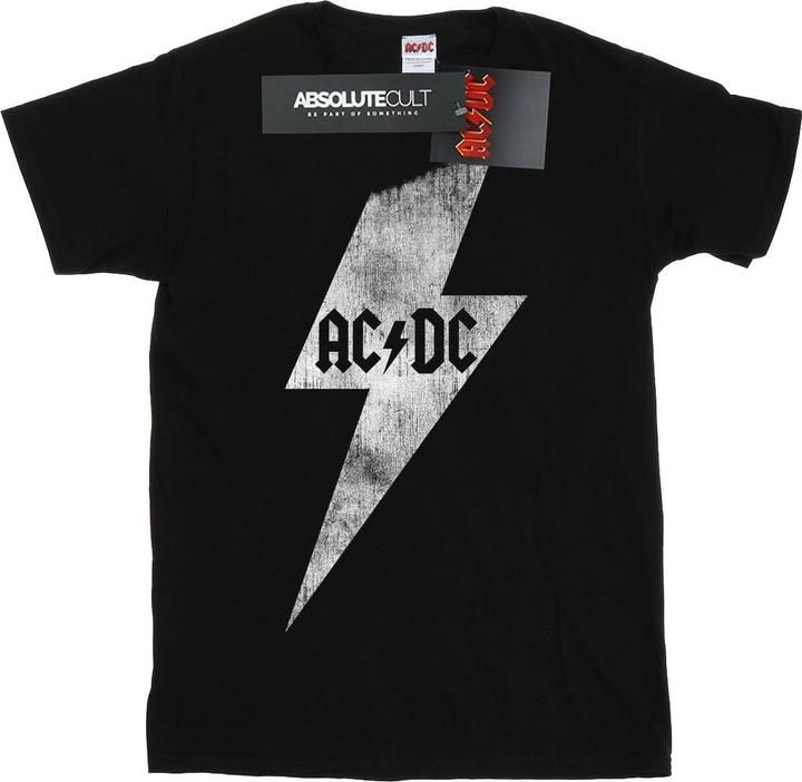 Immagine prodotto AC/DC Maglietta da ragazza in cotone Lightning Bolt (152, 158)