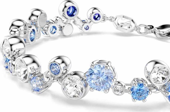 Immagine prodotto Swarovski Constella Armband Verschiedene Schliffe Blau Rhodiniert (Metallo Swarovski)