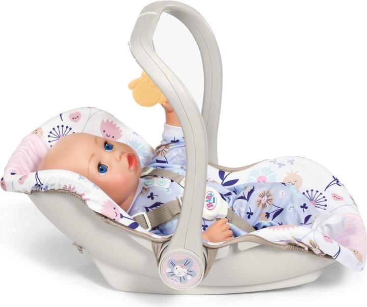 Actual product image Zapf Creation BABY born Babyschale Blumen