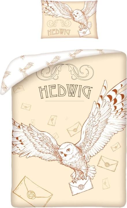 Image du produit MCU Harry Potter Hedwig Junior Sengetøj 100 x 135 cm - 100 Pourcent Bomuld