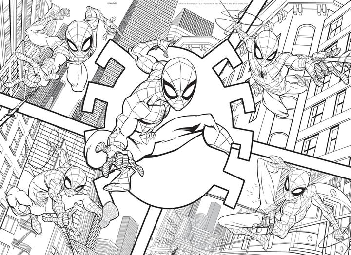 Produktbild Lisciani 99740 - - MARVEL PUZZLE DF MAXI FLOOR 24 SPIDERMAN (24 Teile)