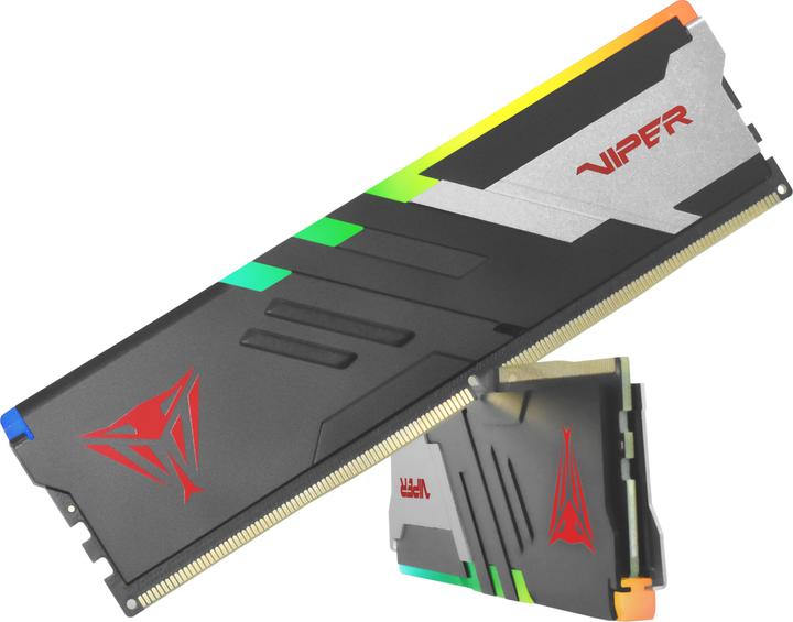 Produktbild Patriot Viper Venom RGB 32GB DDR5 6200-40, PVVR532G620C40K (2 x 16GB, 6200 MHz, DDR5-RAM, DIMM)