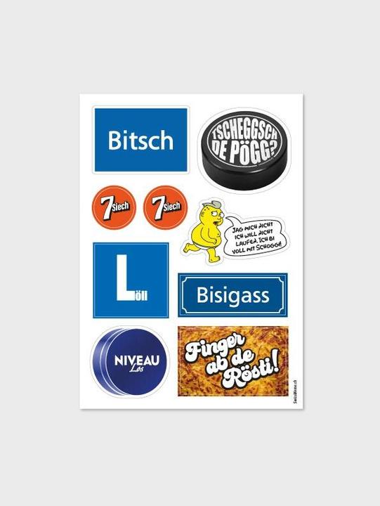 SwissMeme Stickerbogen - MischMasch