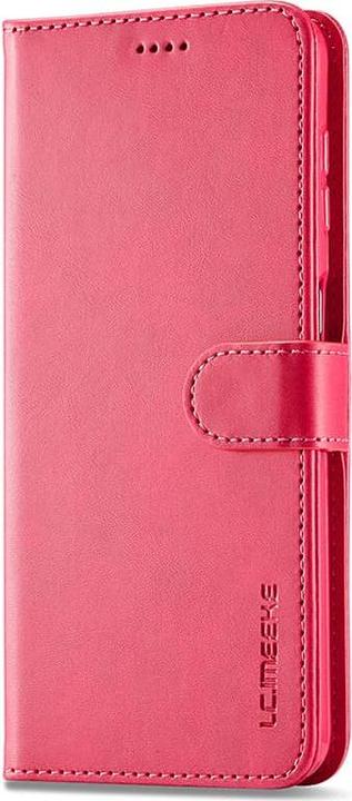 Produktbild LC.Imeeke Huawei P30 - Wallet Etui mit 3 Kartenfächern & Magnetverschluss, Pink (Huawei P30)