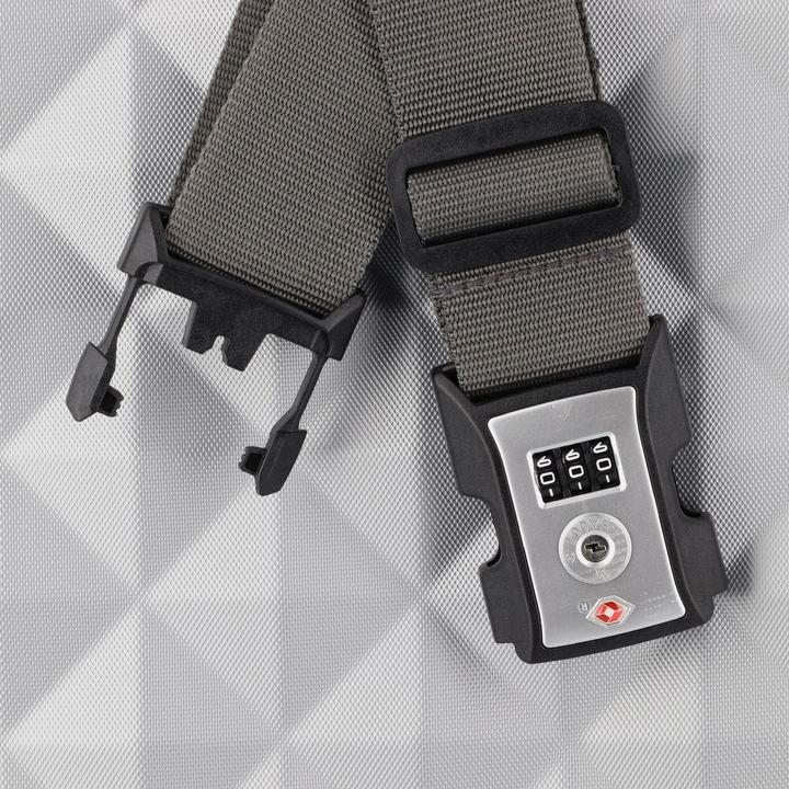 Actual product image Worldpack Luggage strap with combination lock 5 cm (Case strap)