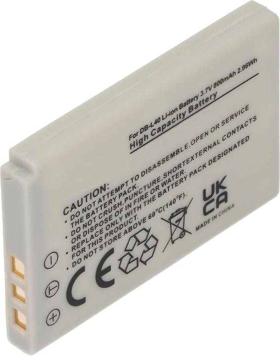 Produktbild Sanyo Akku DB-L40, Xacti VPC, DMX-HD1 (Kamera Akku)