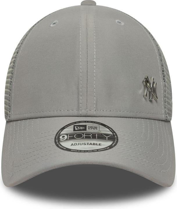 Actual product image New Era 9Forty Trucker Cap Flawless New York Yankees Grau