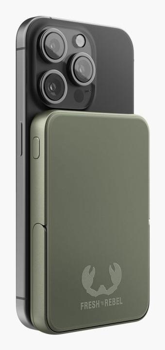 Image du produit Fresh'N Rebel Fresh 'n Rebel Powerbank 5000 mAh Green (5000 mAh, 20 W, 19.25 Wh)