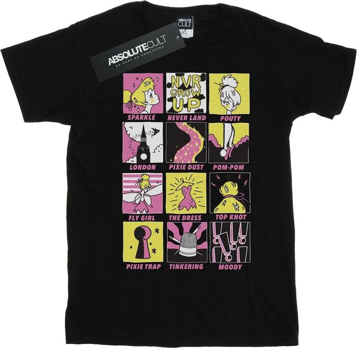 Disney Tinkerbell Squares TShirt (M)