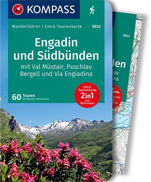 Produktbild Wanderführer Engadin und Südbün