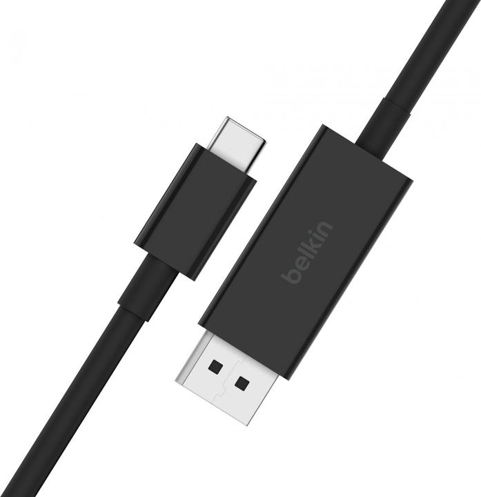 Actual product image Belkin USB-C DISPLAYPORT 1.4 CABLE 2M (2 m, DisplayPort, USB Type C)