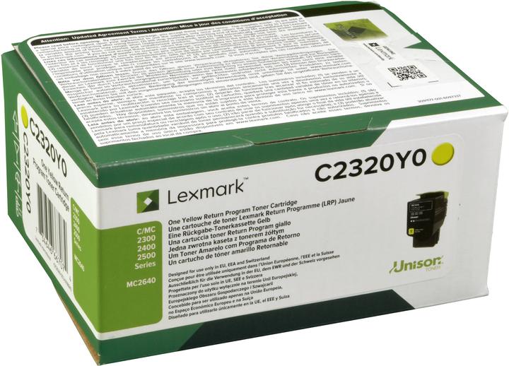 Productafbeelding Lexmark C2320Y0 (Y)