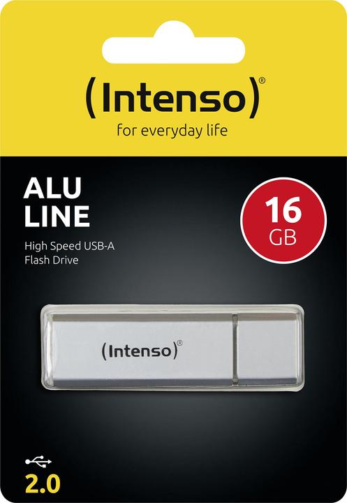 Actual product image Intenso AluLine (16 GB, USB-A)