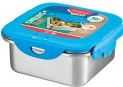 Maped PICNIK Brotdose SMILING PLANET, 1 l, Edelstahl/blau