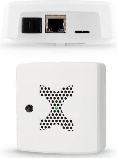 Immagine prodotto Kentix MultiSensor KMS-TI-90-W-BLE mit Ethernet (PoE) und Thermal Image (90° Optik), weiss