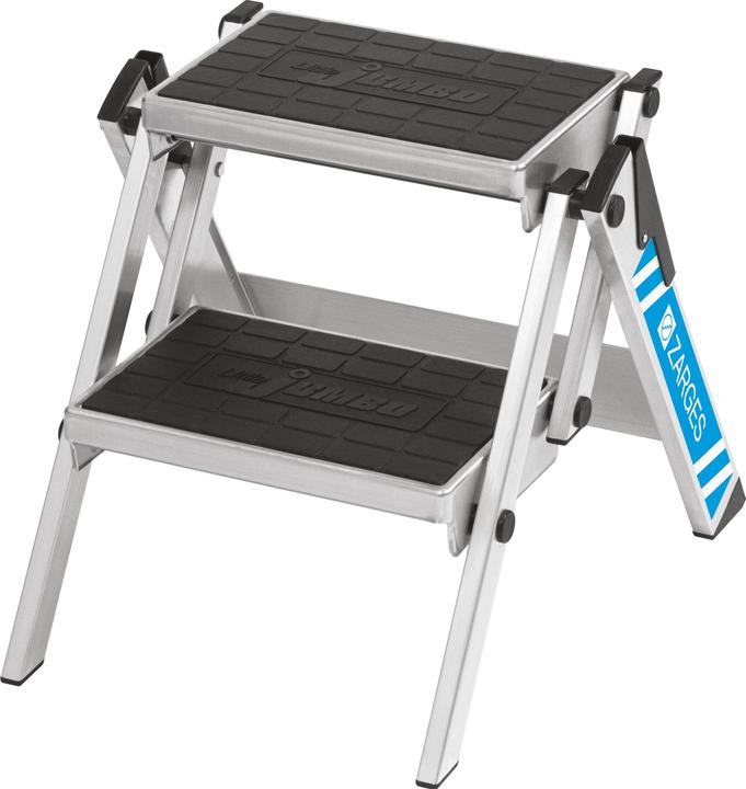 Produktbild Zarges Trappestige med store trin 2 trin 0,44 m (Stehleiter, 36 cm)