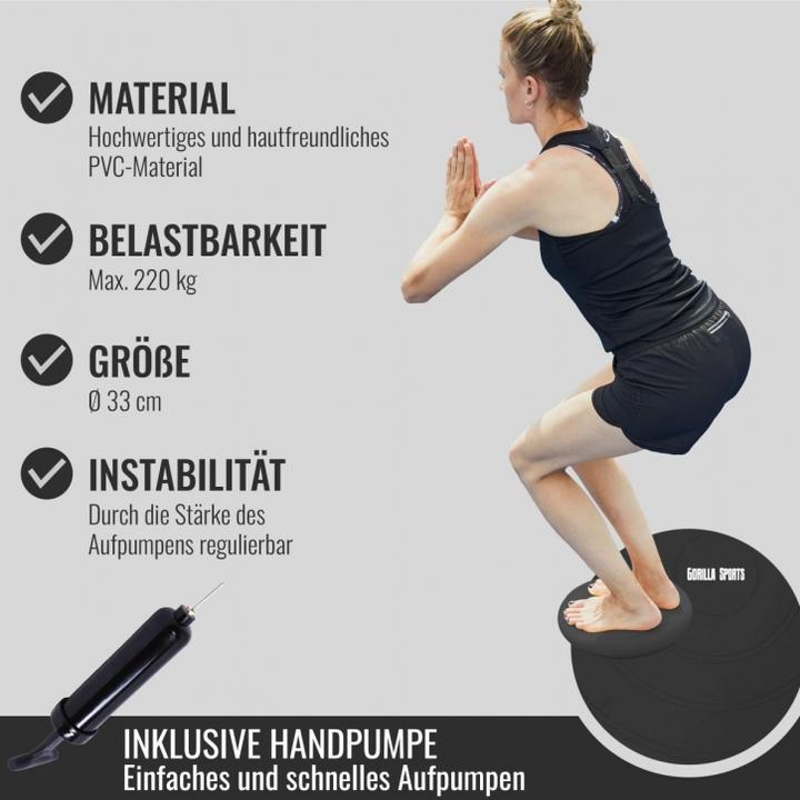 Image du produit Gorilla Sports Coussin de siège à boule (33 cm)