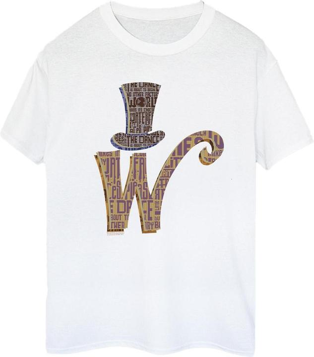 Image du produit Willy Wonka & the Chocolate Factory - T-shirt W LOGO HAT - Femme (5XL)