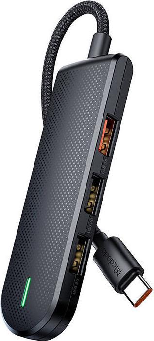 Actual product image Mcdodo Hub USB-C HU-1430 5w1 (USB2.0*3,USB3.0*1,SD/TF) (USB-C, 3 Ports)