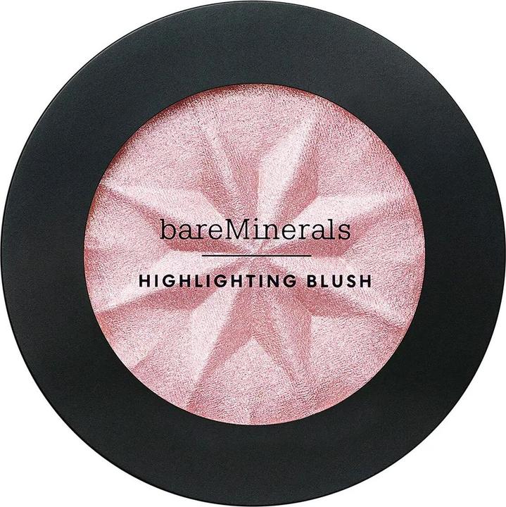 Actual product image Bare Minerals bareMinerals Gen Nude Highlighting Blush 2-in-1 Blush + Highlighter Hybrid Silky Blendable Makeup Al (Rose Glow)