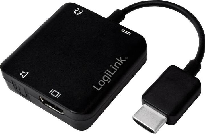 Image du produit LogiLink Convertisseur audio HDMI (Numérique -> Numérique, Séparateur audio)