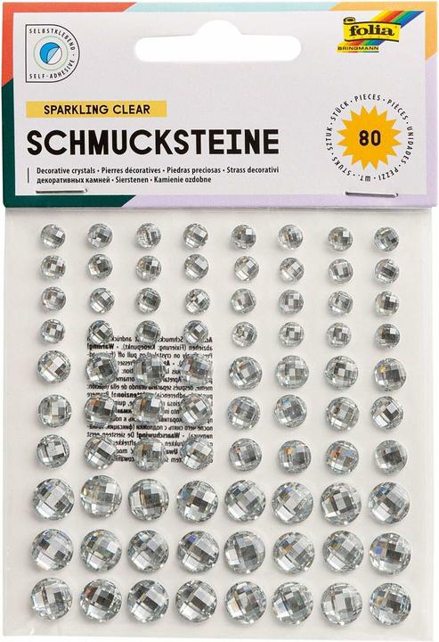 Folia Schmucksteine Clear