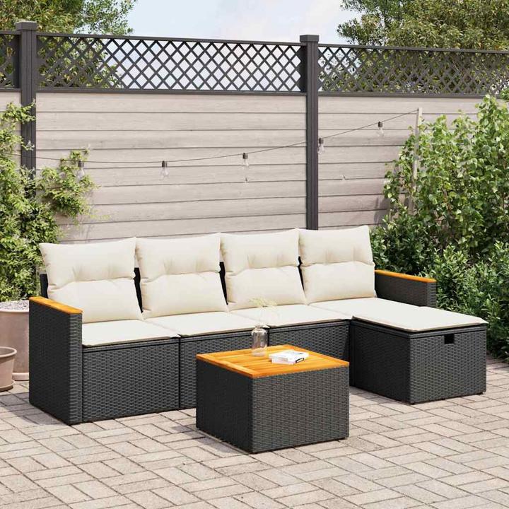 Produktbild VidaXL 10-tlg. Garten-Lounge-Set mit Kissen