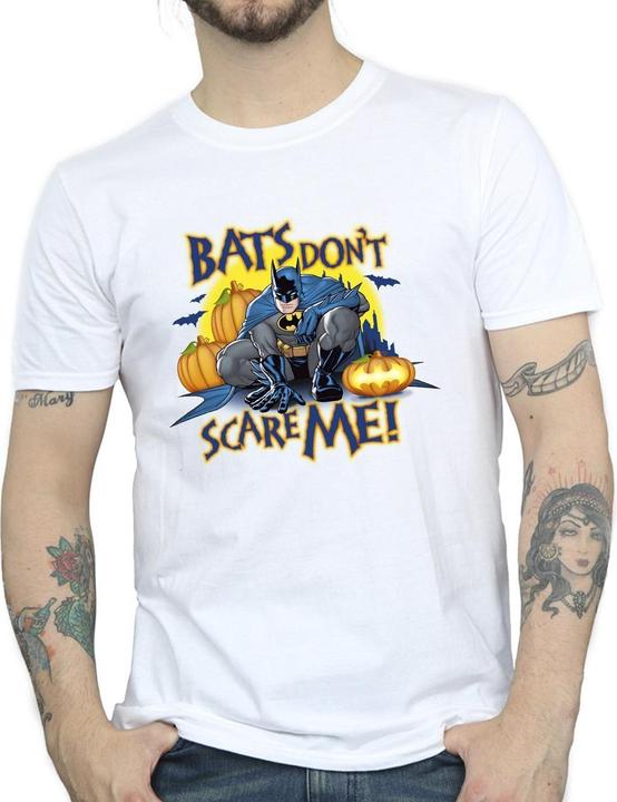 Immagine prodotto Maglietta Batman Bats Don't Scare Me Uomo (4XL)
