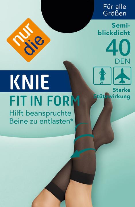 Produktbild Nur Die Knie Fit in Form (40 DEN, One Size)