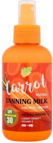 Vivapharm Vivaco - Bio Carrot Natural Sun Lotion SPF30 - Sun Lotion for Body & Face - 150ml (Sonnenlotion, SPF 30, 150 ml, 150 g)